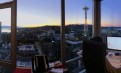西雅图市中心落地窗270度view 1B1B长短租，拎包入住，租金优惠